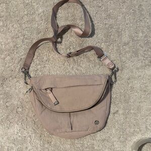 lululemon athletica Beige Crossbody Bag